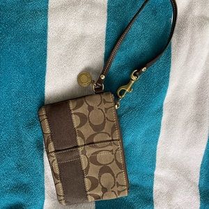 Coach wristlet